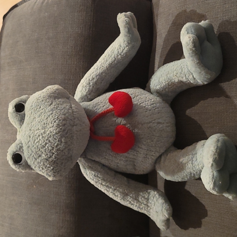 Gund Fuzzy Frog Stuffed Animal